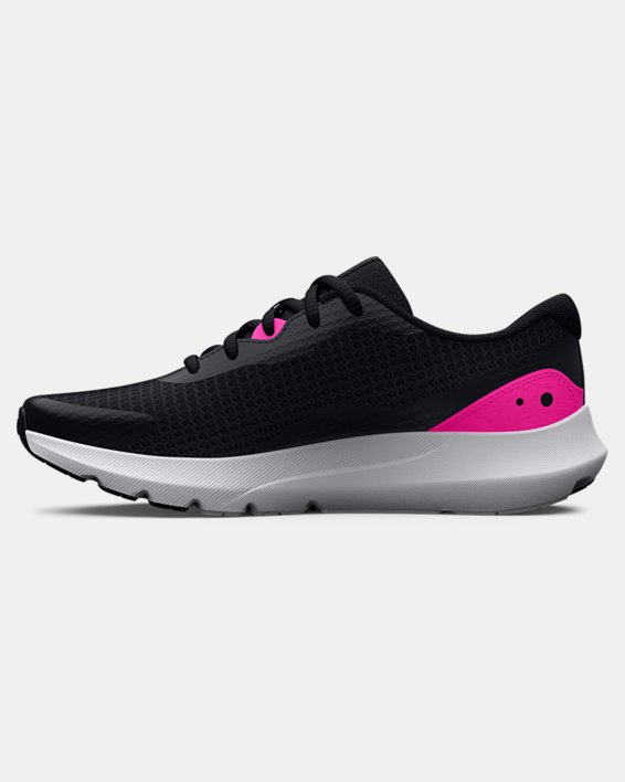 Women's UA Surge 3 Running Shoes, Black, pdpMainDesktop image number 1